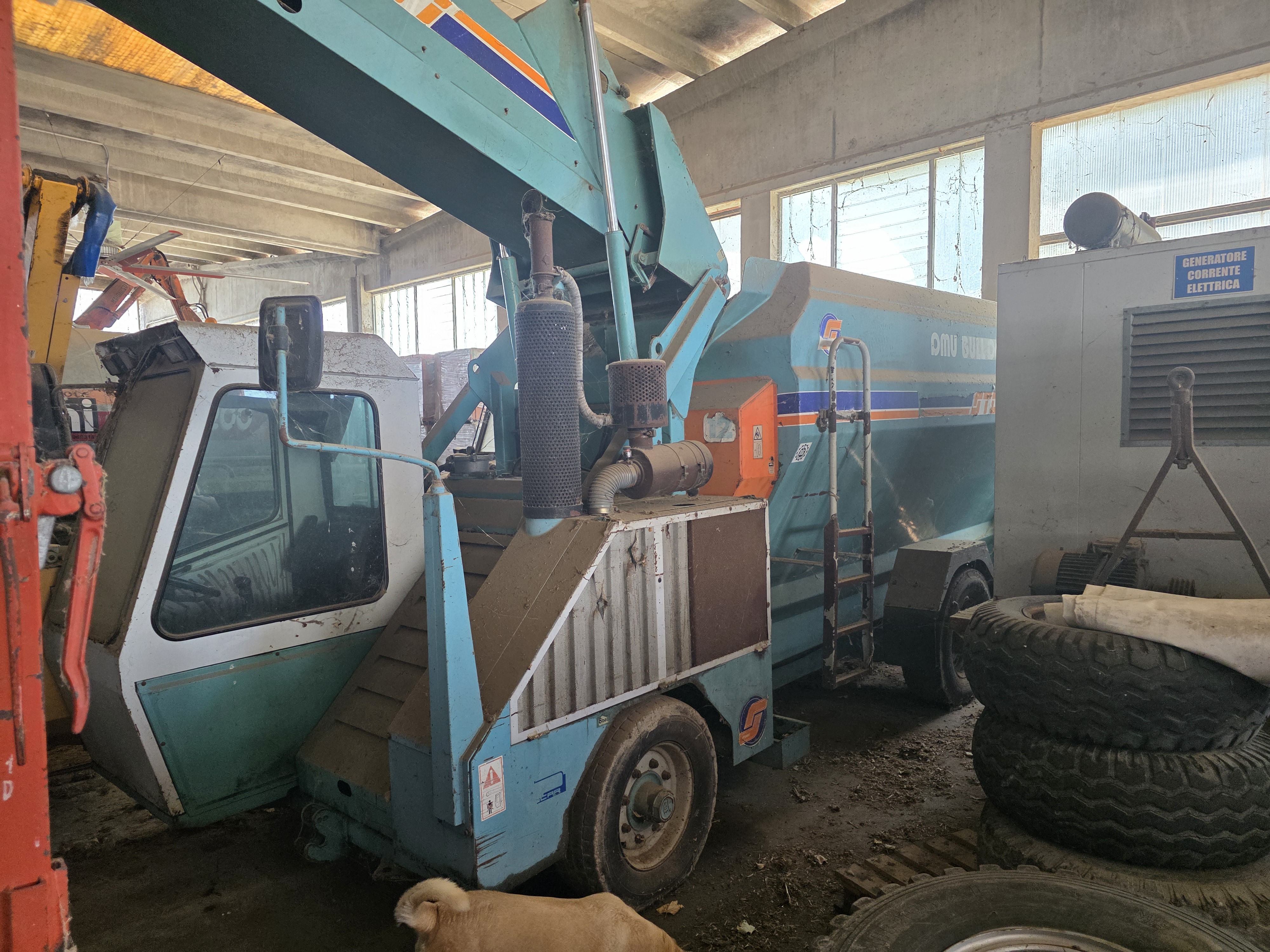 Carro semovente Storti orizzontale 12 m/cubi
